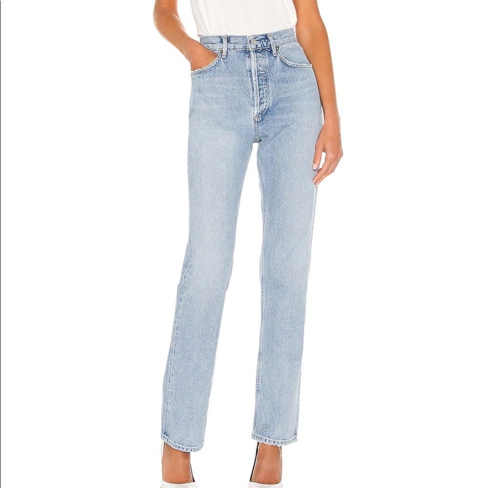 AGOLDE Lana Straight Jeans
